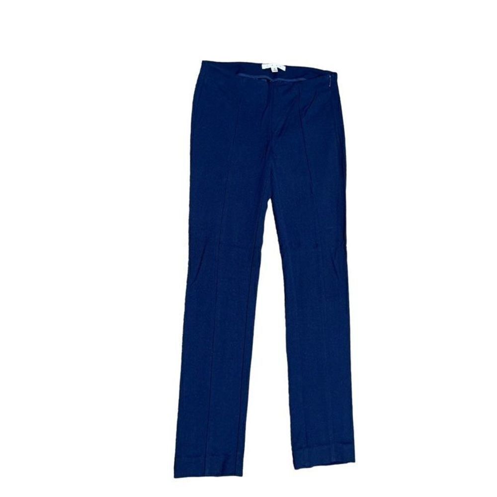 CAbi Navy Blue Knit Ankle Pants Cropped Pants Size 0